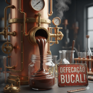 Máquina de defecação bucal